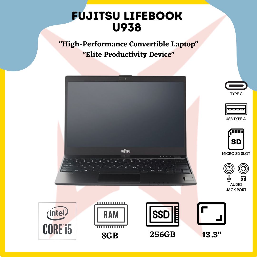富士通 LIFEBOOK U938/T 256GB 8GB Fujitsu Lifebook U938 First Take: A premium lightweight
